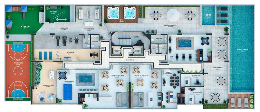 Apartamento, 3 quartos, 69 m² - Foto 1