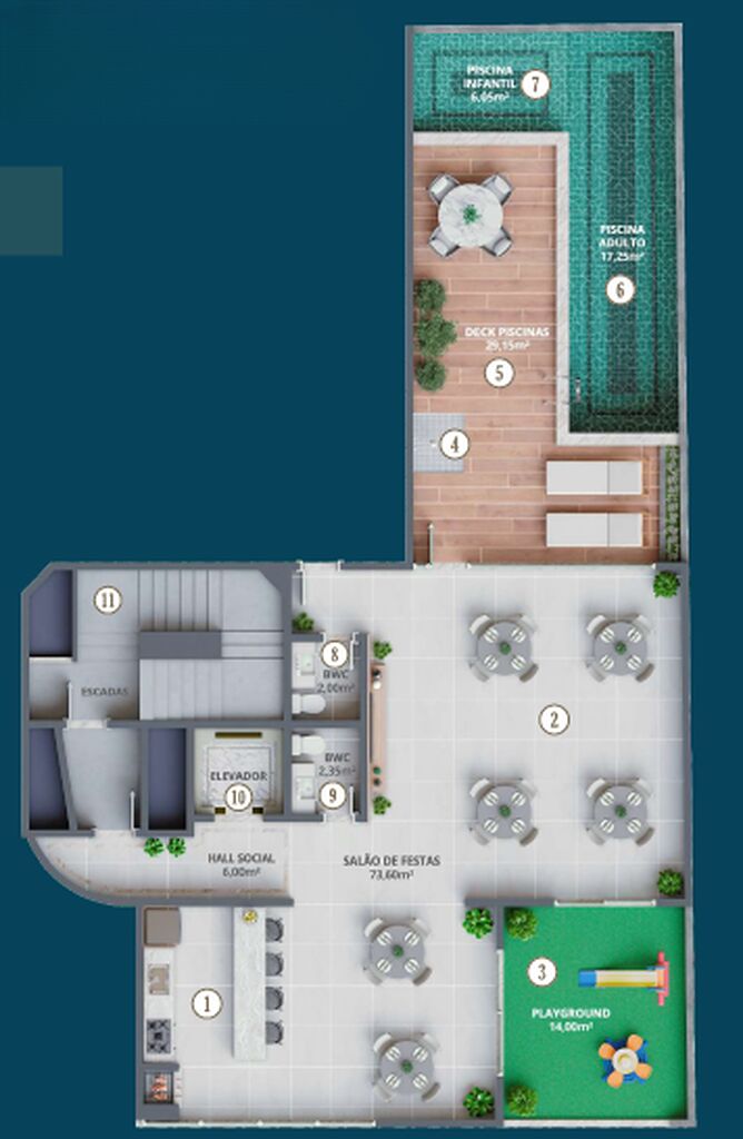 Apartamento, 2 quartos, 95 m² - Foto 1