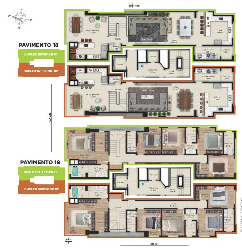 Apartamento, 140 m² - Foto 1