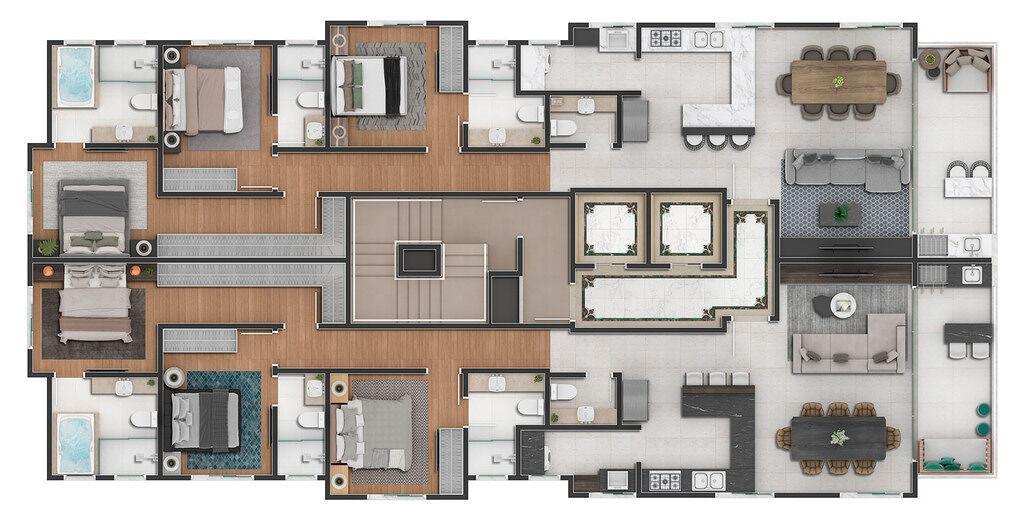 Apartamento, 4 quartos, 155 m² - Foto 6