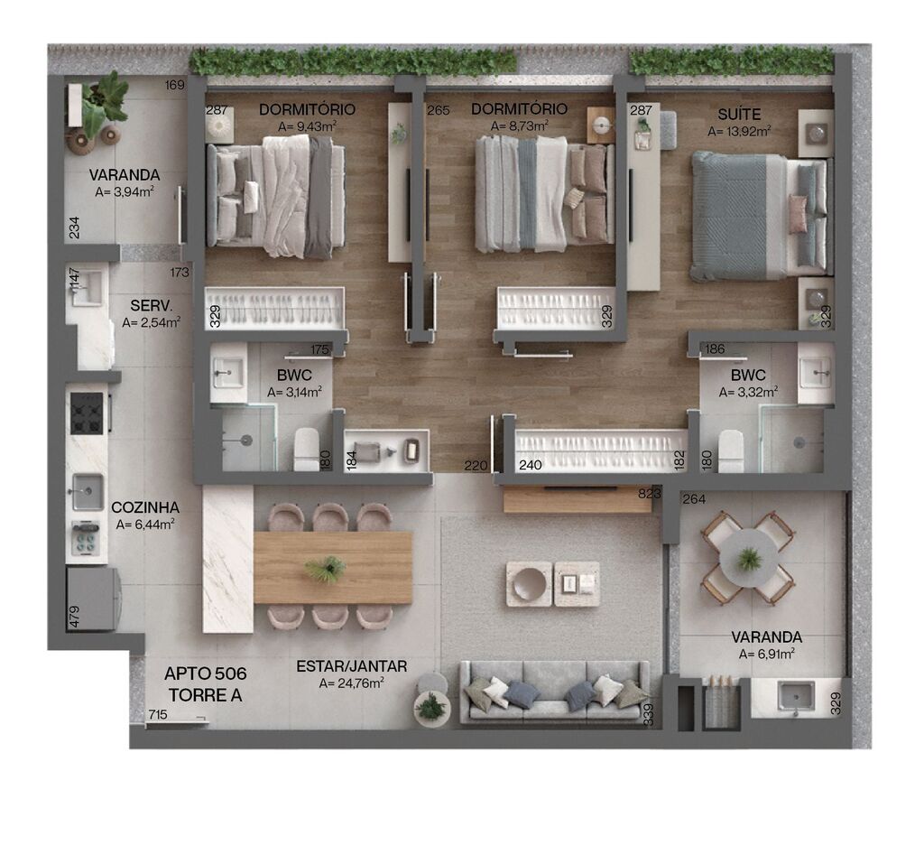 Apartamento, 100 m² - Foto 4