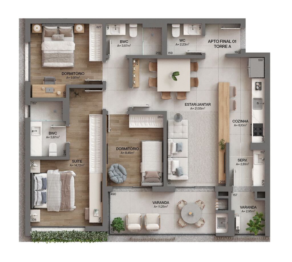 Apartamento, 100 m² - Foto 6