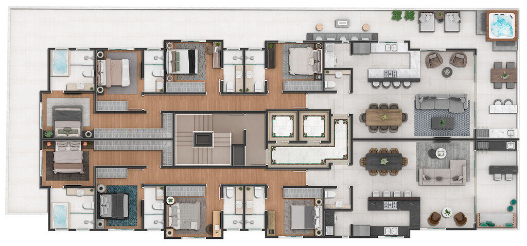 Apartamento, 4 quartos, 155 m² - Foto 2