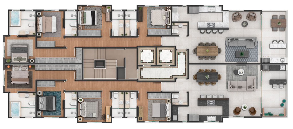 Apartamento, 4 quartos, 155 m² - Foto 3