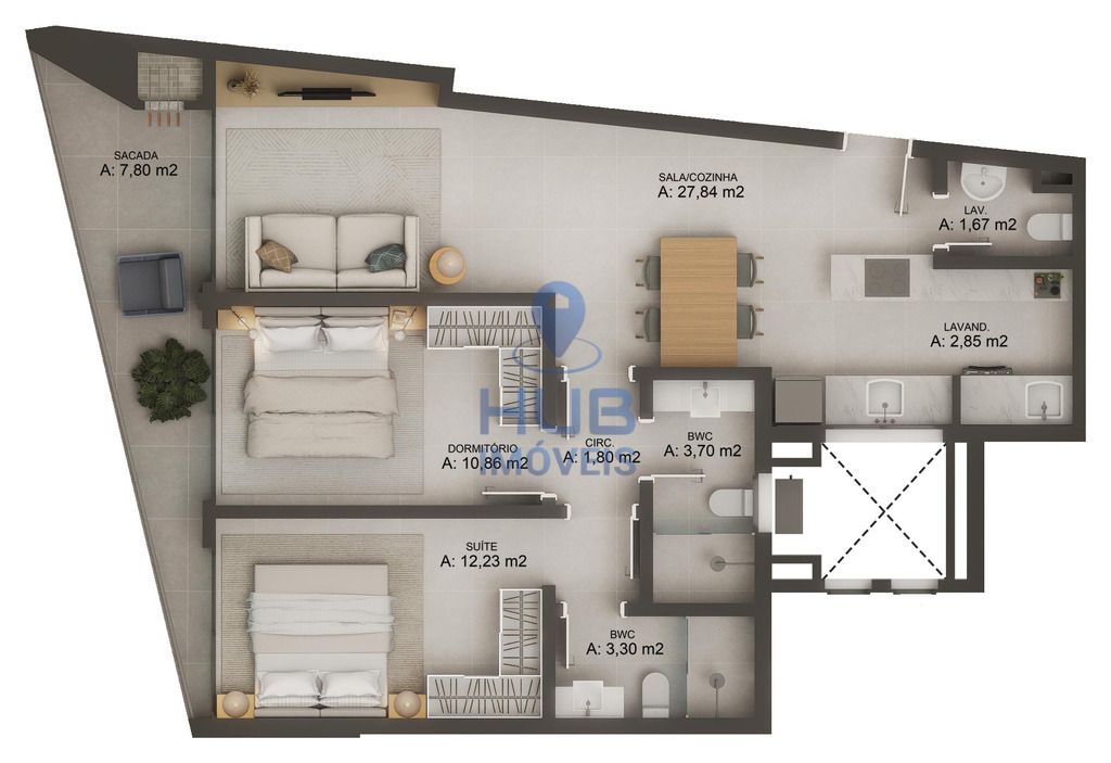 Loft, 118 m² - Foto 24