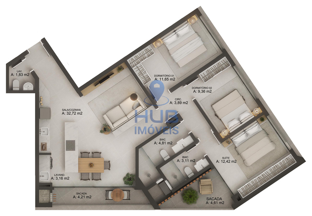 Loft, 118 m² - Foto 32