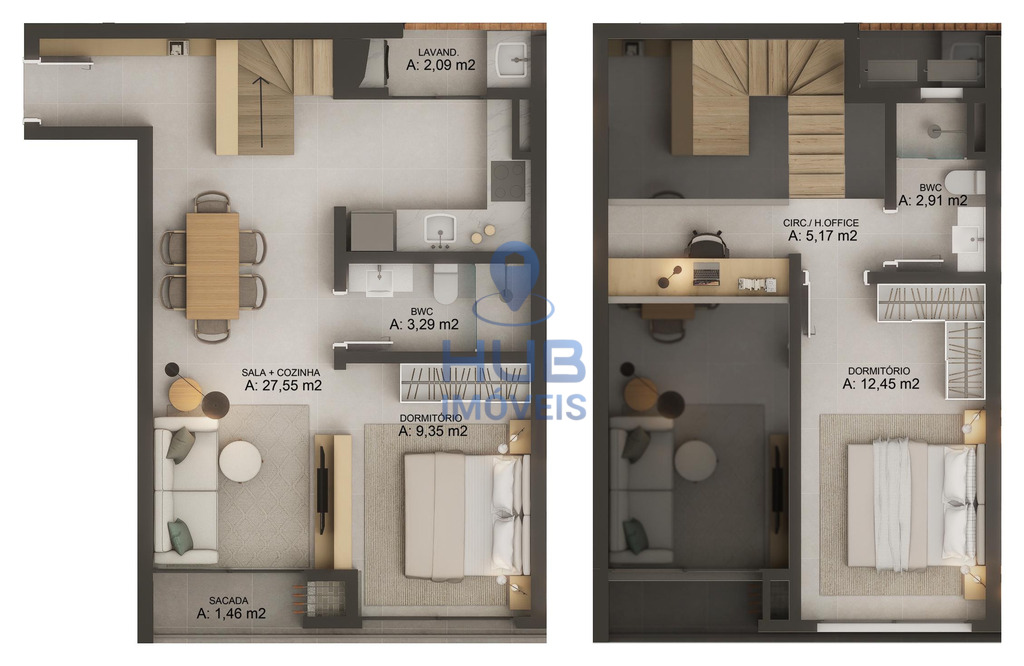 Loft, 75 m² - Foto 18