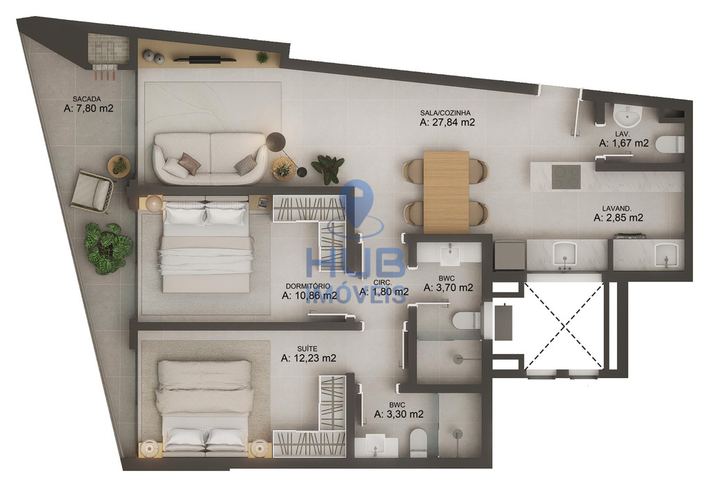 Loft, 75 m² - Foto 23