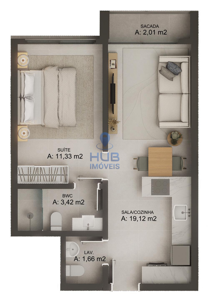 Apartamento, 2 quartos, 79 m² - Foto 9
