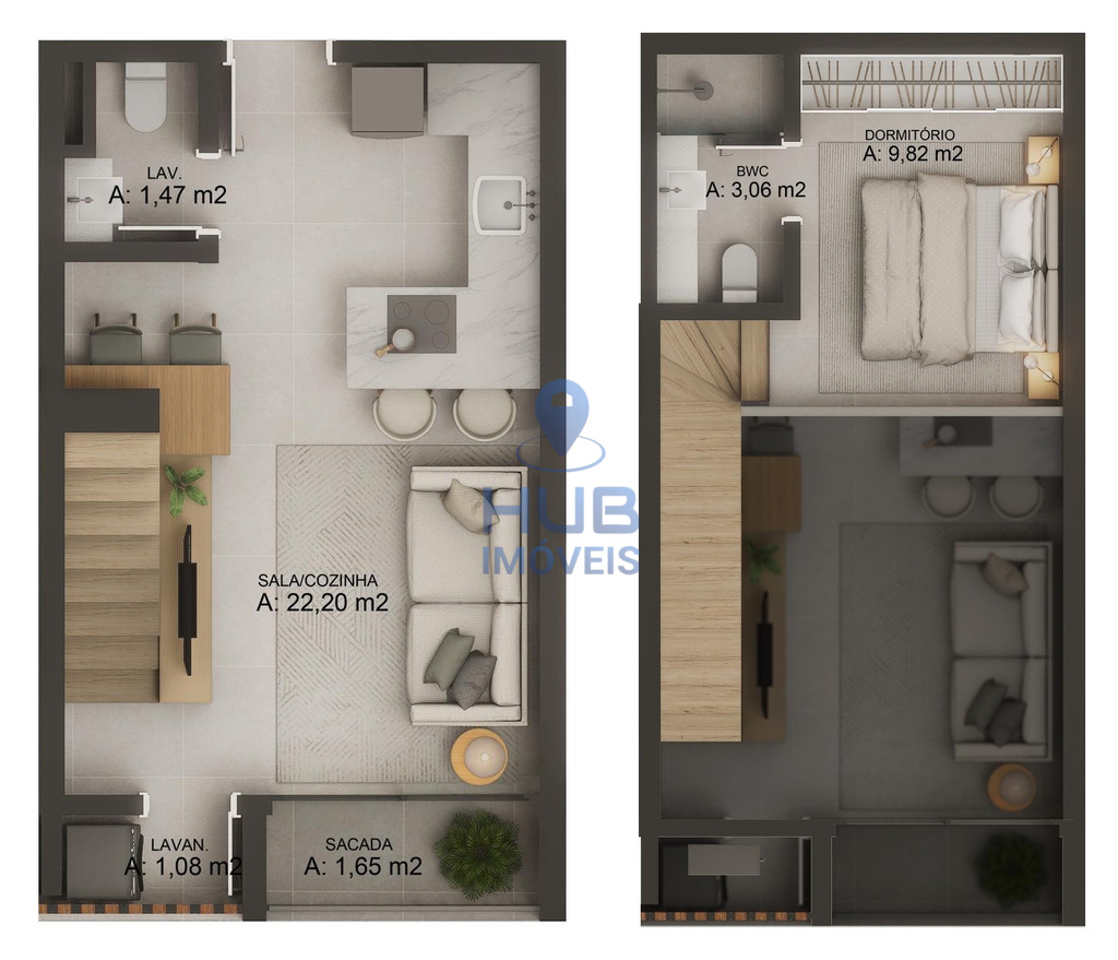 Apartamento, 2 quartos, 65 m² - Foto 11
