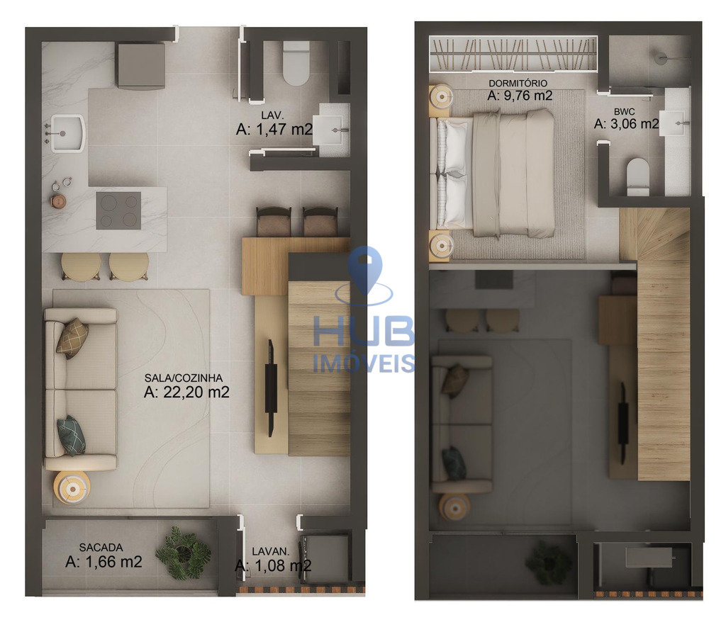 Apartamento, 2 quartos, 65 m² - Foto 10