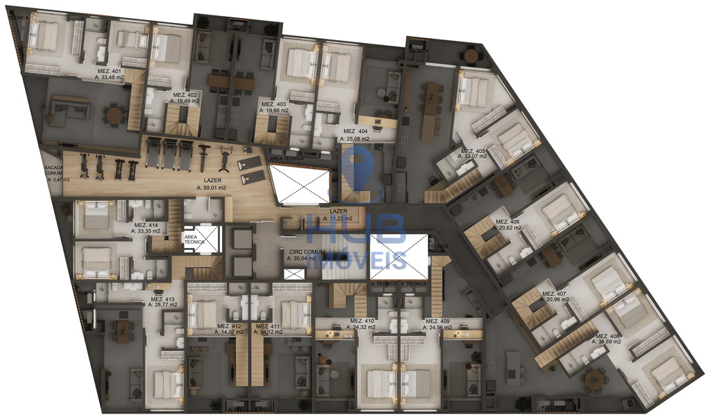 Apartamento, 2 quartos, 65 m² - Foto 5
