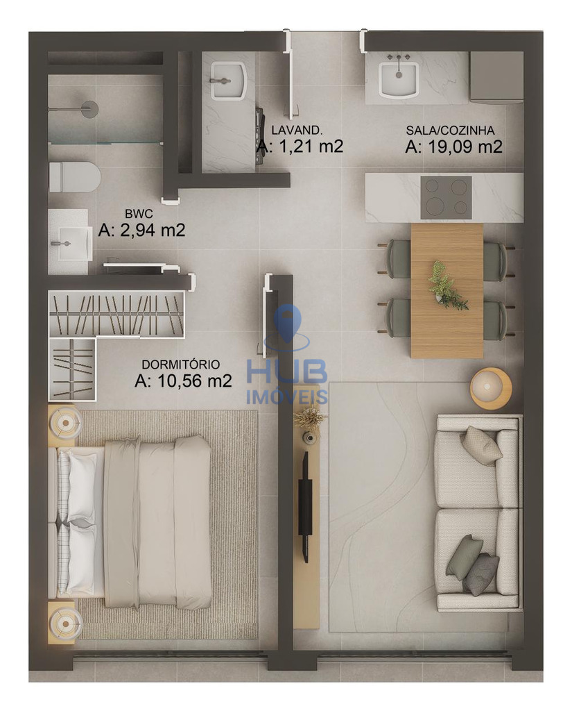Apartamento, 2 quartos, 98 m² - Foto 8