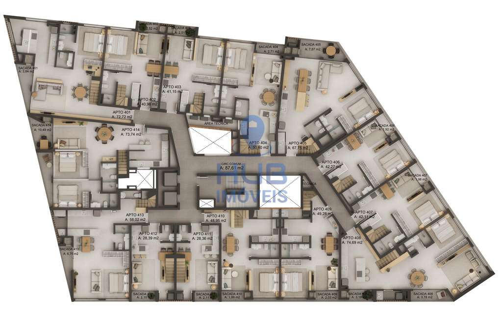 Apartamento, 2 quartos, 98 m² - Foto 4