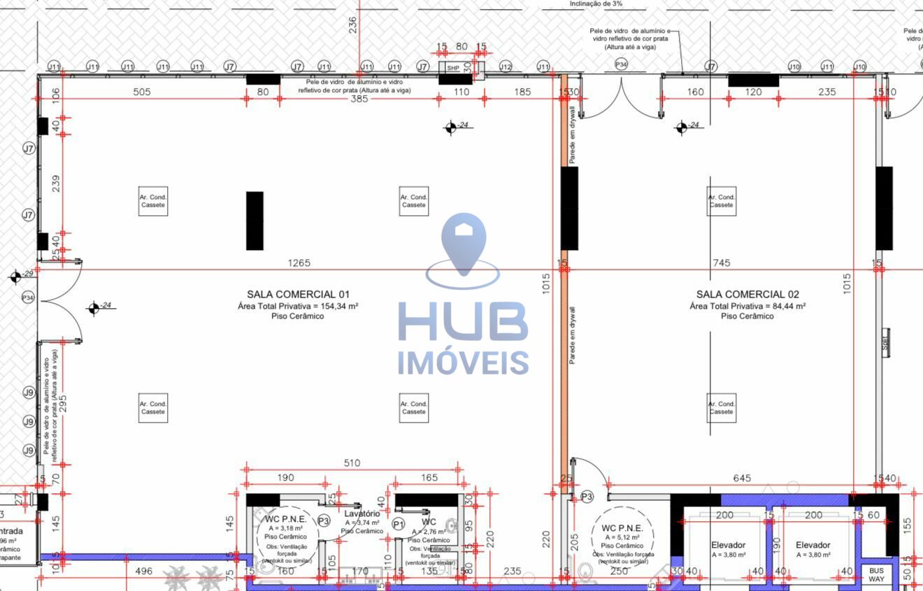 Depósito-Galpão, 239 m² - Foto 2