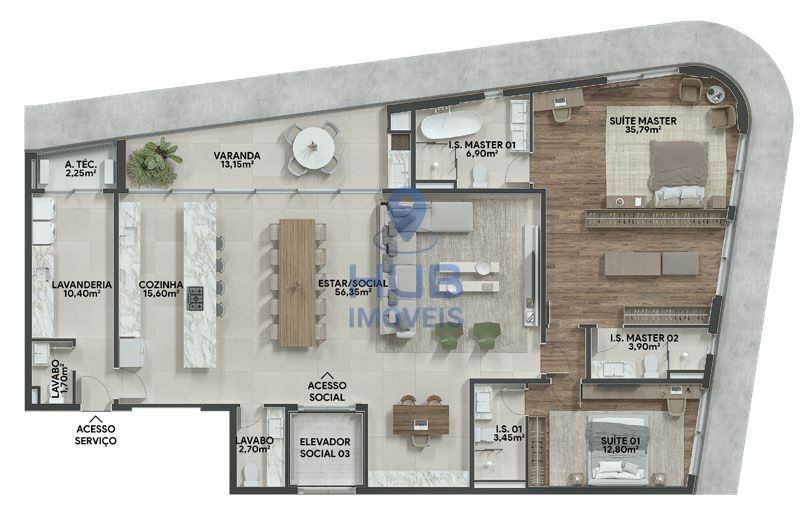 Apartamento, 3 quartos, 312 m² - Foto 17