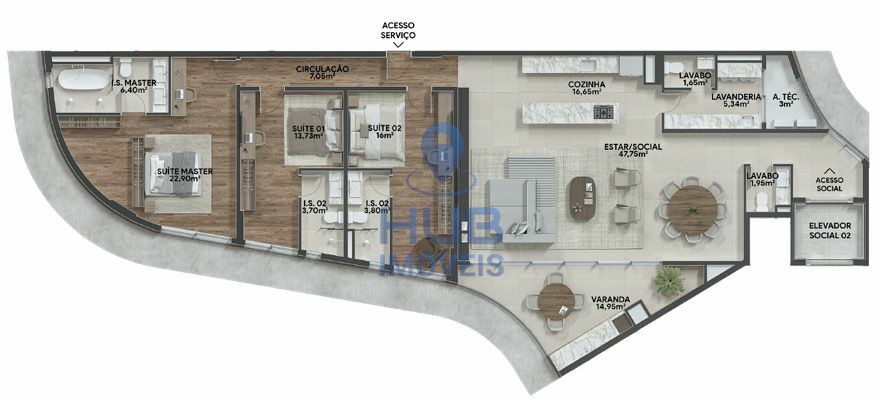 Apartamento, 3 quartos, 312 m² - Foto 18