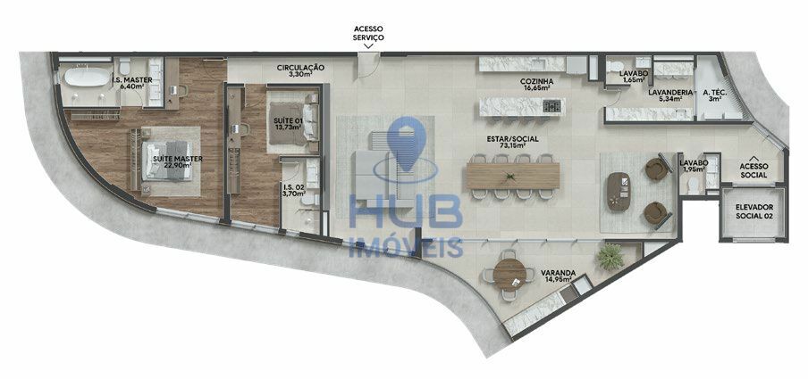Apartamento, 3 quartos, 312 m² - Foto 19