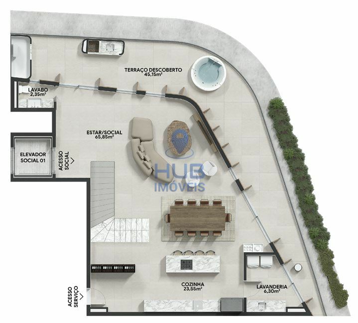Apartamento, 2 quartos, 134 m² - Foto 26