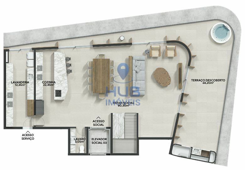 Apartamento, 2 quartos, 134 m² - Foto 35