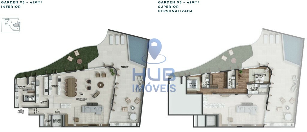 Apartamento, 2 quartos, 134 m² - Foto 43