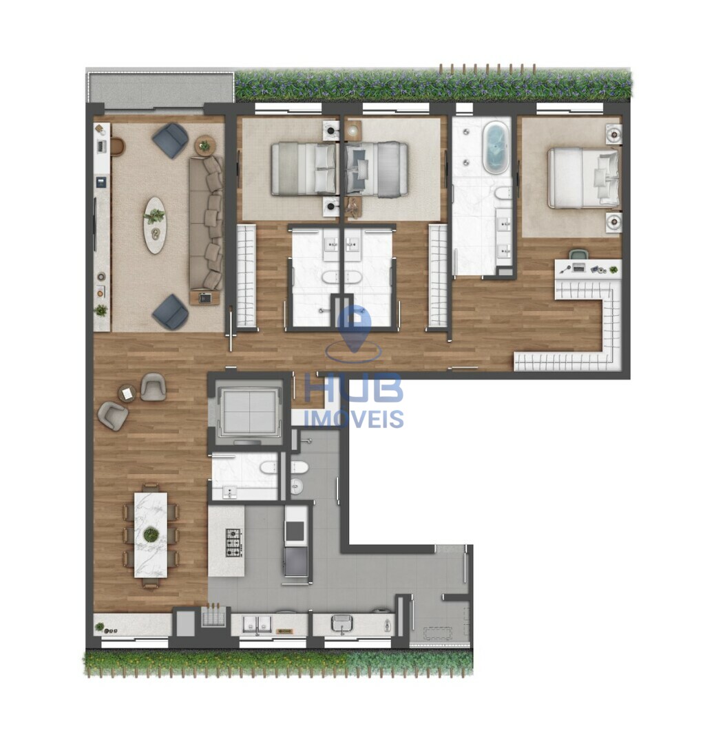 Apartamento, 4 quartos, 448 m² - Foto 7