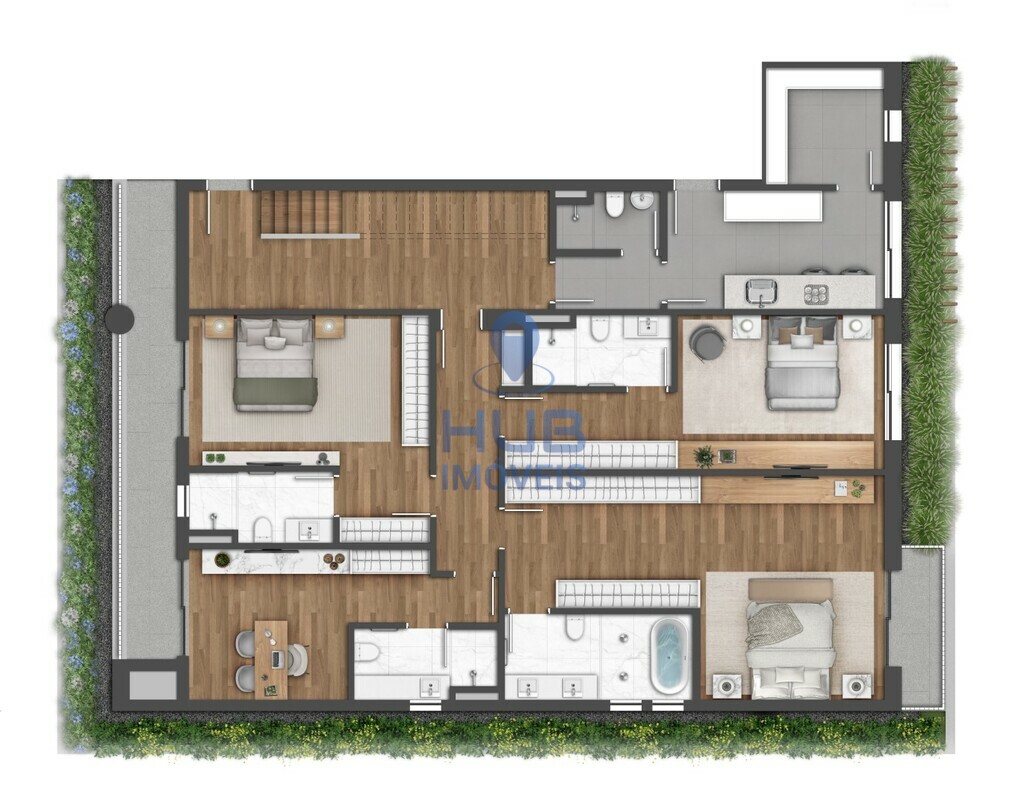 Apartamento, 4 quartos, 448 m² - Foto 19