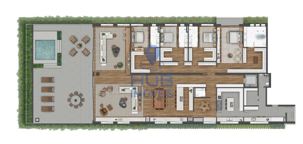 Apartamento, 4 quartos, 448 m² - Foto 36