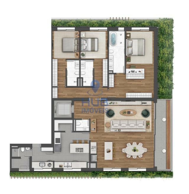 Apartamento, 2 quartos, 182 m² - Foto 8