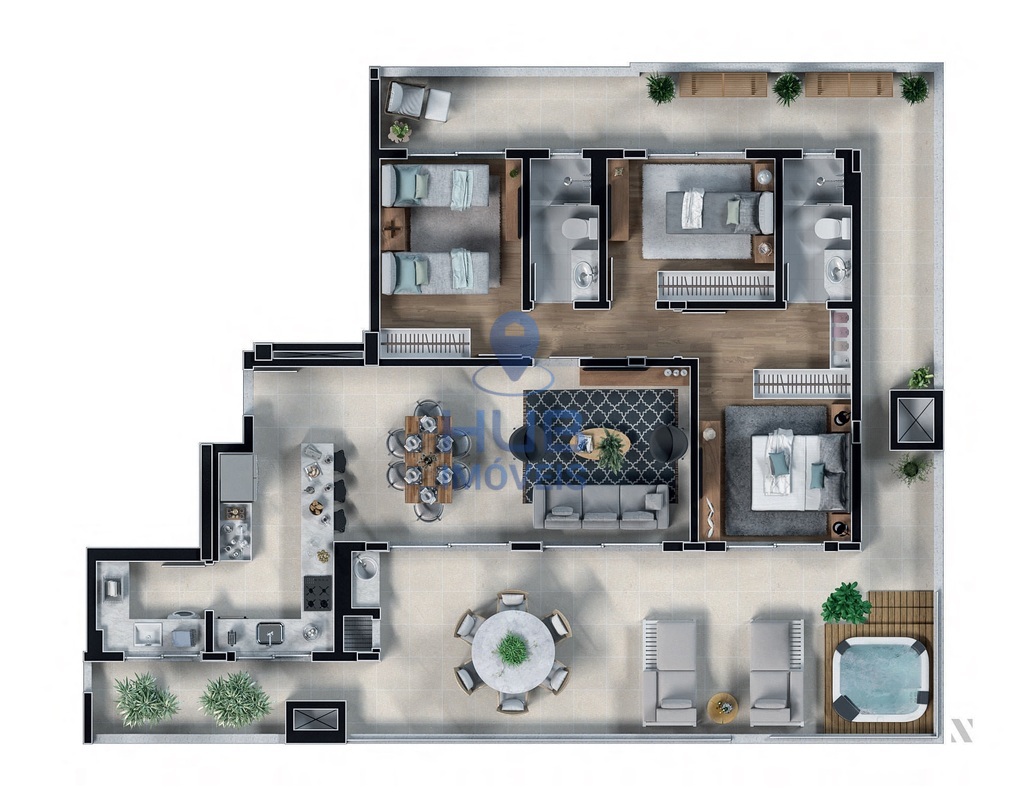 Apartamento, 2 quartos, 71 m² - Foto 12