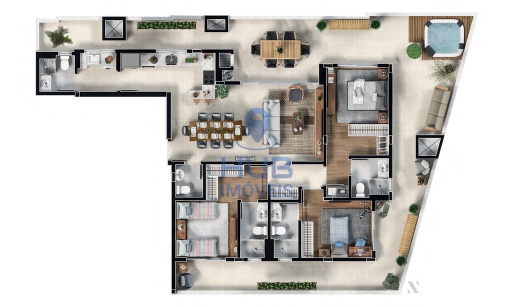 Apartamento, 2 quartos, 71 m² - Foto 14