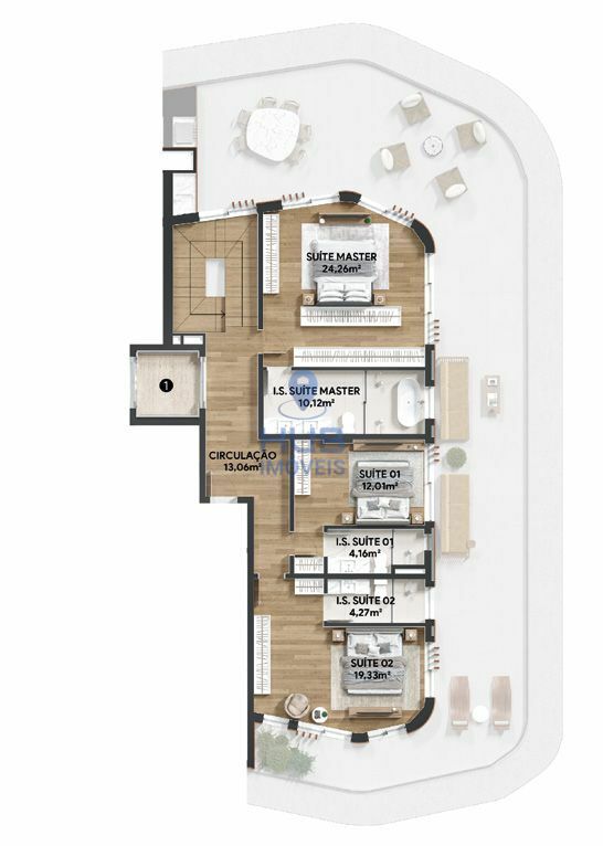 Apartamento, 3 quartos, 201 m² - Foto 17