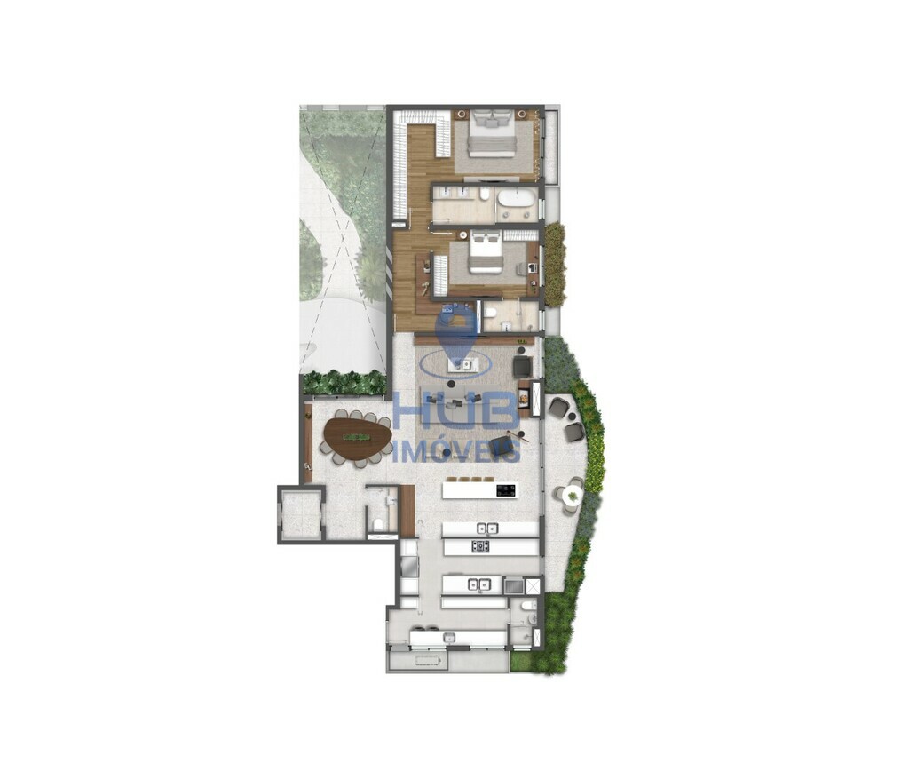 Apartamento, 3 quartos, 200 m² - Foto 6