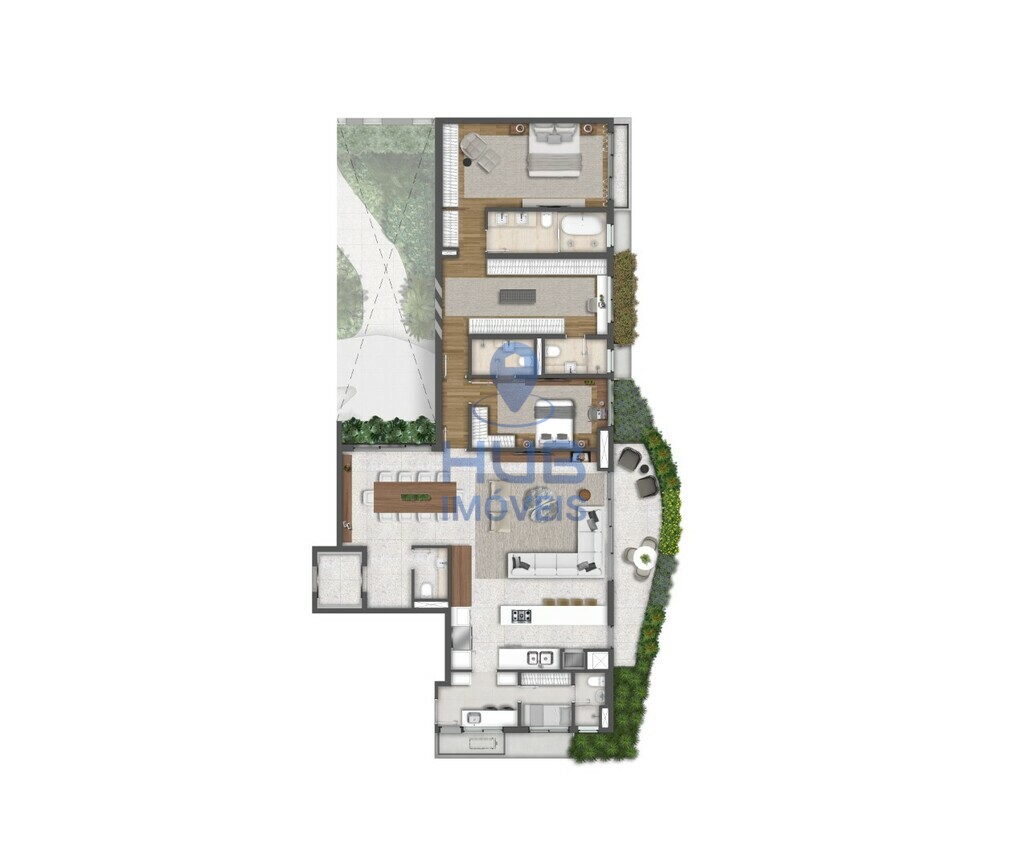 Apartamento, 3 quartos, 200 m² - Foto 7