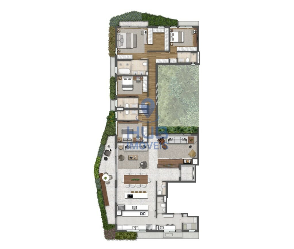 Apartamento, 3 quartos, 200 m² - Foto 8