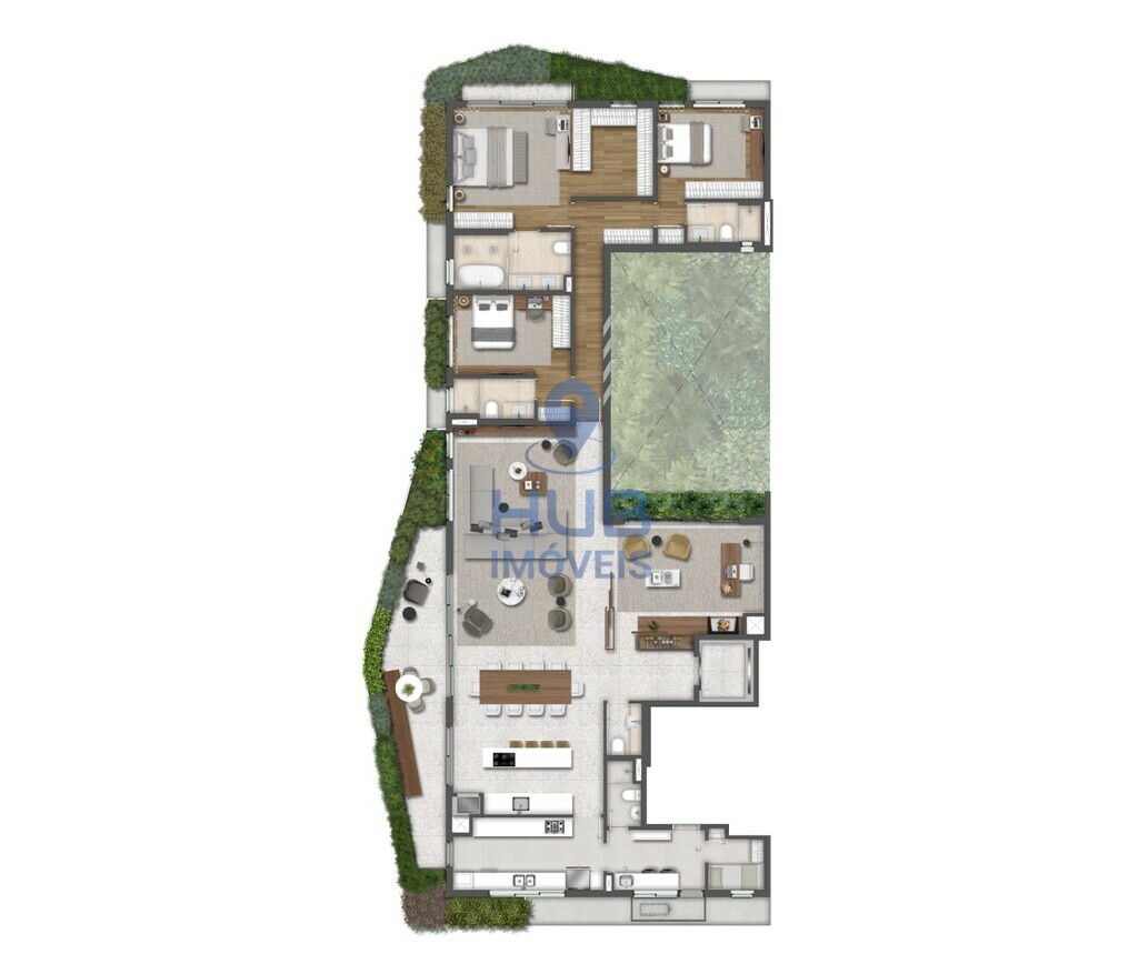 Apartamento, 3 quartos, 200 m² - Foto 9