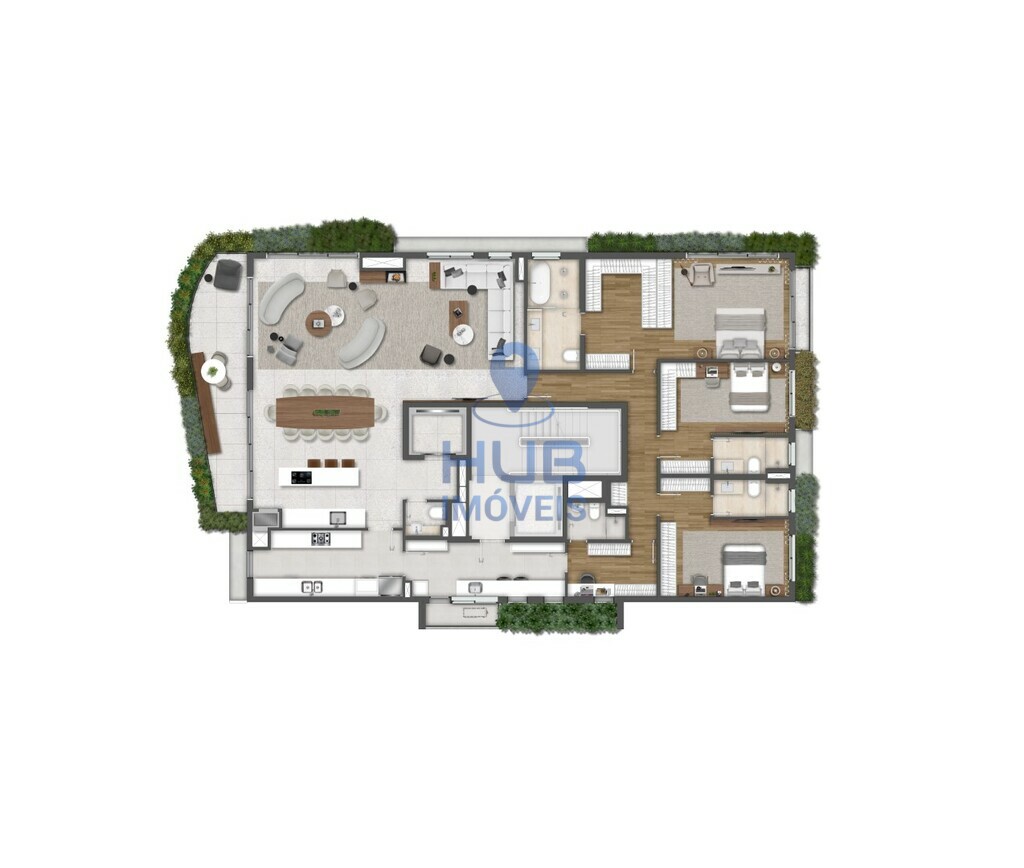 Apartamento, 3 quartos, 200 m² - Foto 12