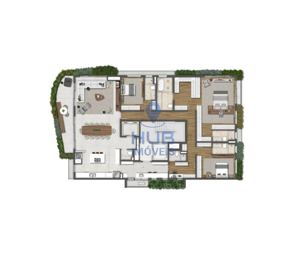 Apartamento, 3 quartos, 200 m² - Foto 13