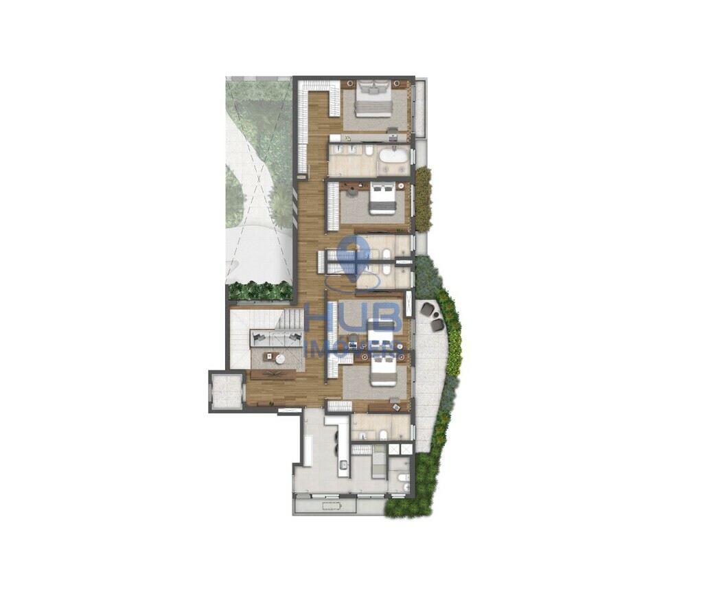 Apartamento, 3 quartos, 200 m² - Foto 14
