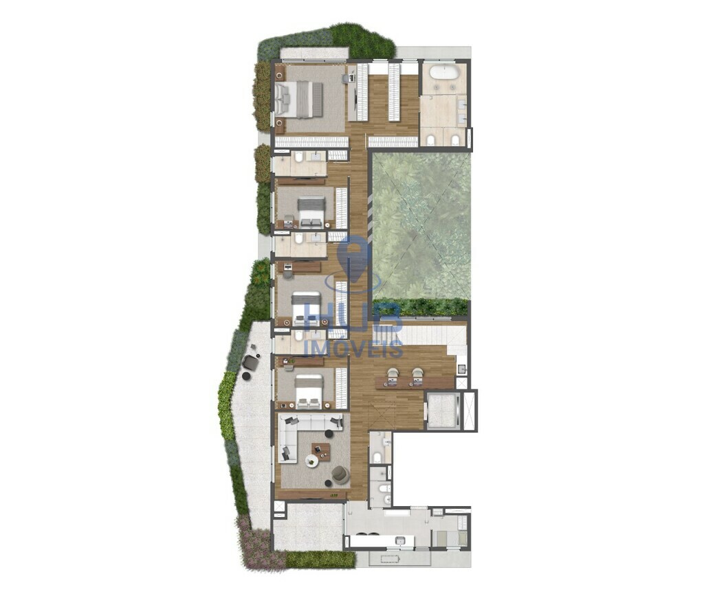 Apartamento, 3 quartos, 200 m² - Foto 16