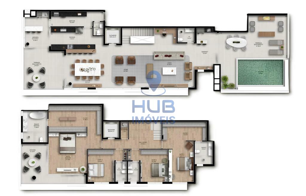 Apartamento, 4 quartos, 455 m² - Foto 5