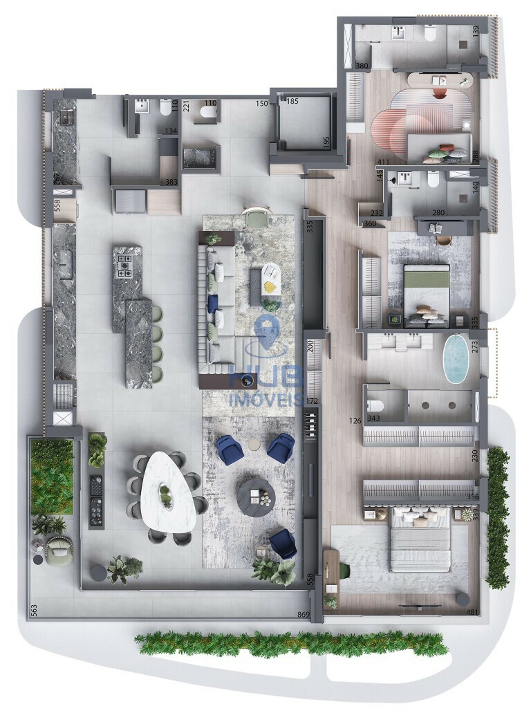 Apartamento, 3 quartos, 460 m² - Foto 5