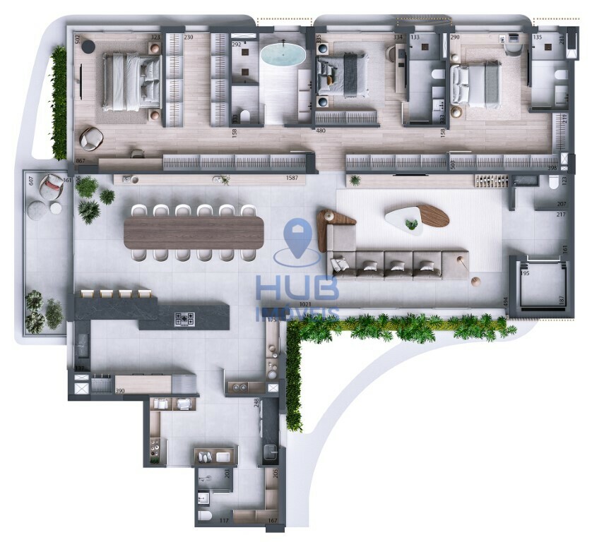 Apartamento, 3 quartos, 460 m² - Foto 8