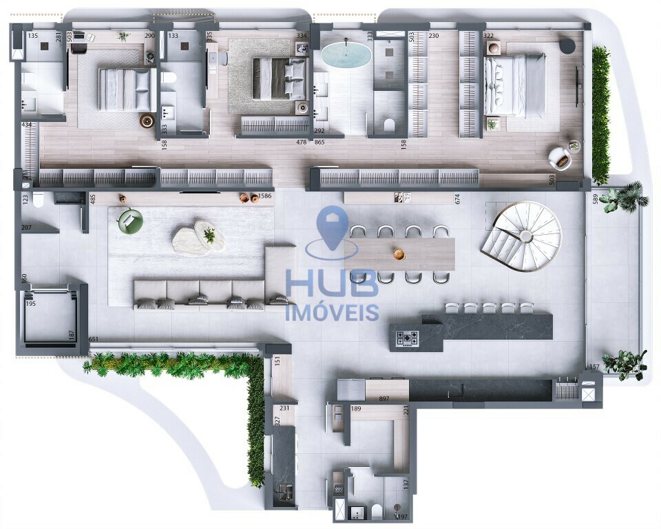 Apartamento, 3 quartos, 460 m² - Foto 11