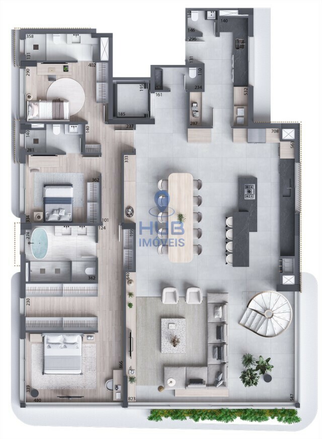 Apartamento, 3 quartos, 460 m² - Foto 13