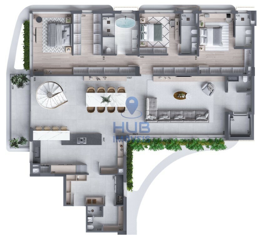 Apartamento, 3 quartos, 460 m² - Foto 15