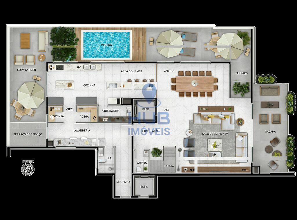 Apartamento, 4 quartos, 315 m² - Foto 9