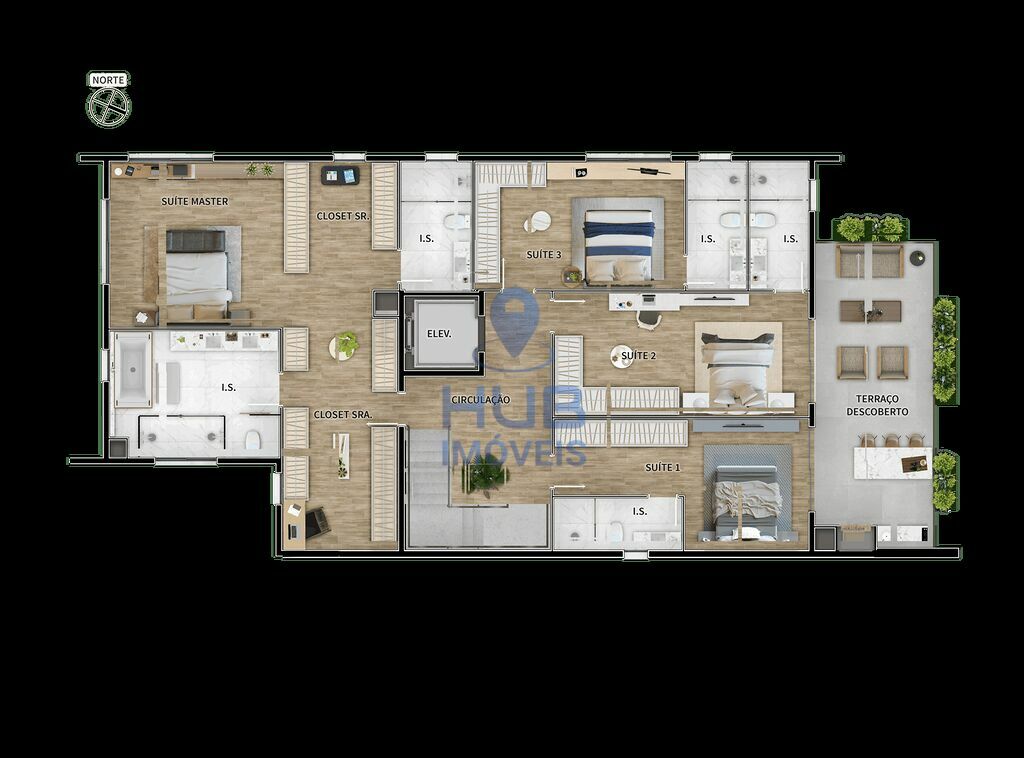 Apartamento, 4 quartos, 315 m² - Foto 10