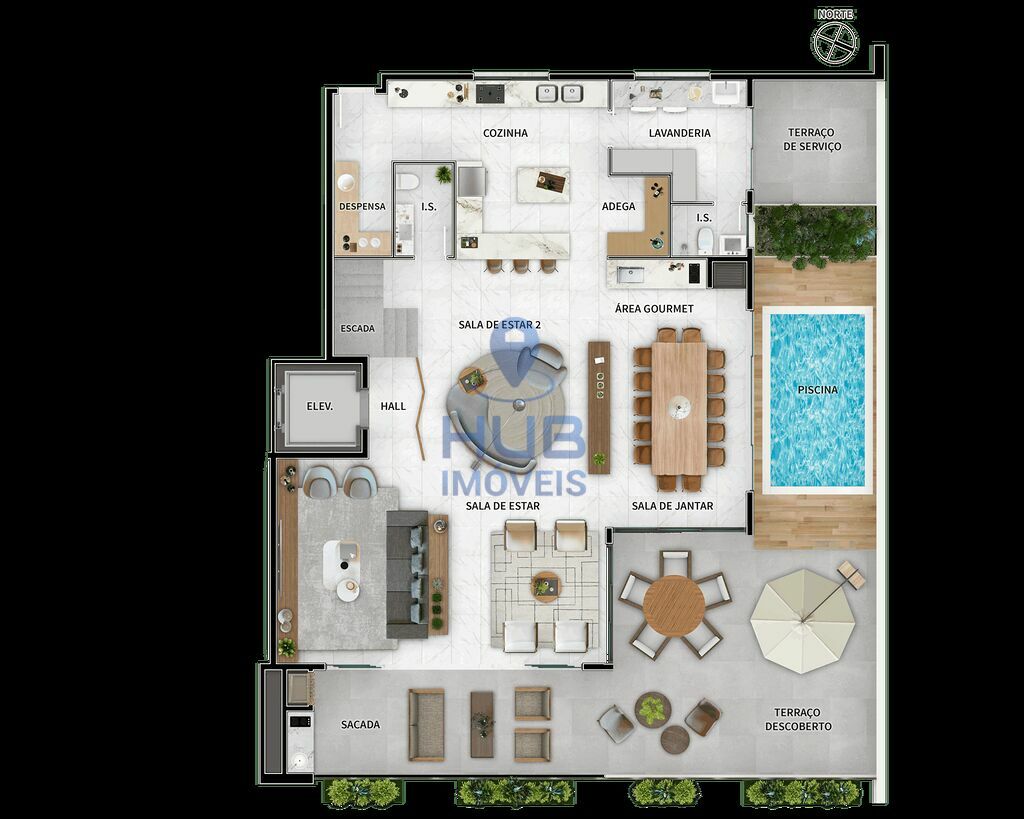 Apartamento, 4 quartos, 421 m² - Foto 5