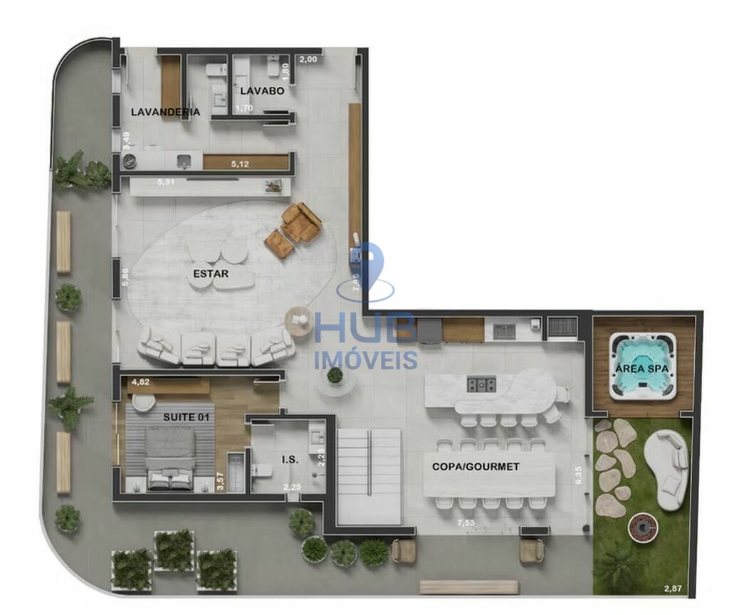 Apartamento, 2 quartos, 217 m² - Foto 14
